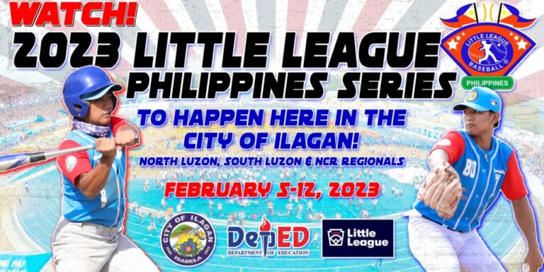 City of Ilagan to host 2023 Baseball Little League Philippines